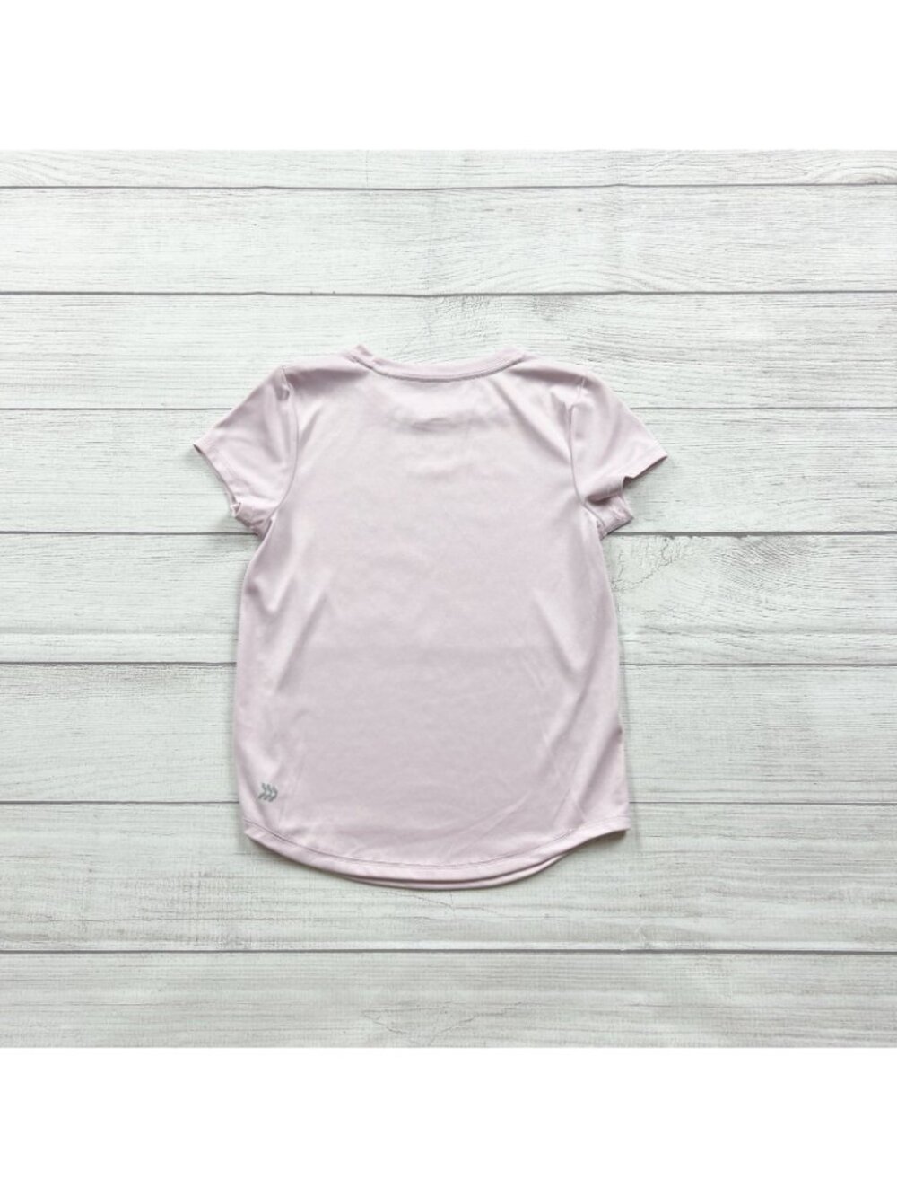 All In Motion Team Is Family Short Sleeve Pink Shirt S 6-6X - Picture 3 of 3